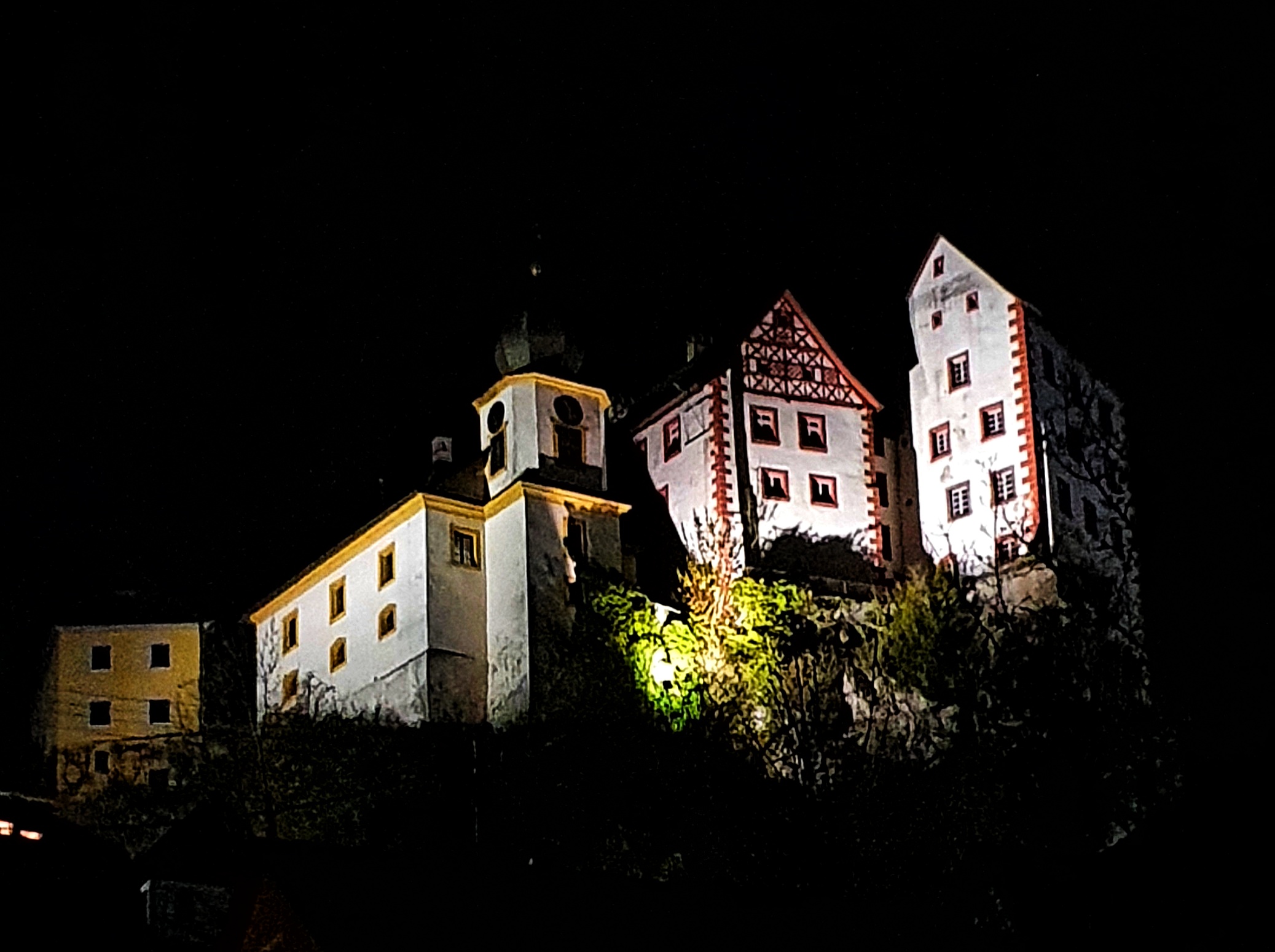 Fränkische Schweiz - Burg Egloffstein im Trubachtal